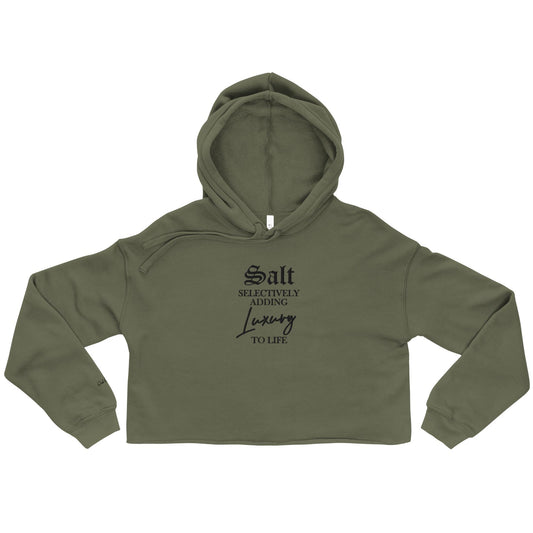 SALT Luxury Crop Hoodie