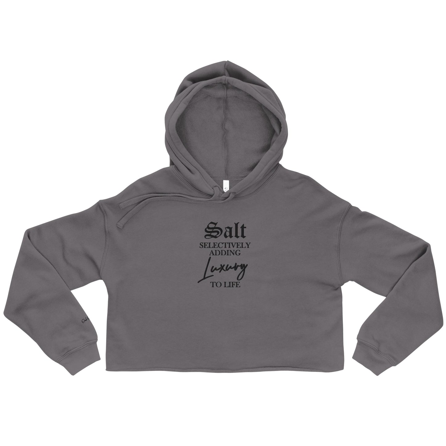 SALT Luxury Crop Hoodie